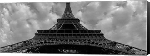Framed Eiffel Panoramica Print