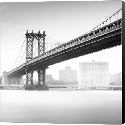 Framed Manhattan Bridge 2 Print
