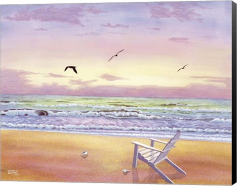 Framed Beach Colors Print