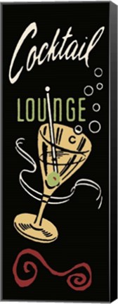Framed Cocktail Lounge Print