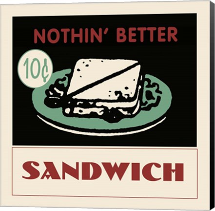 Framed Sandwich Print