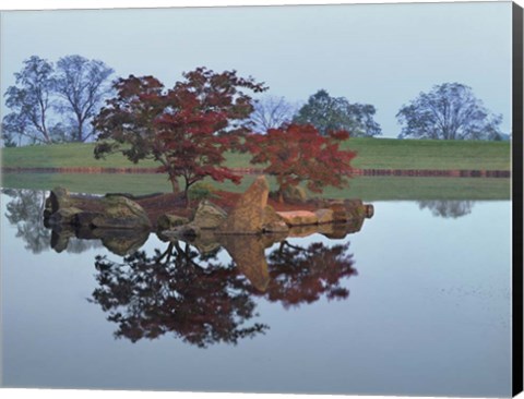 Framed Reflections #2, Hocking Hills, Ohio 92 Print