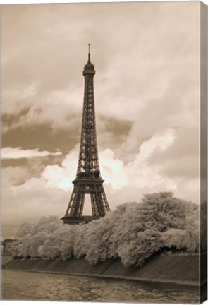 Framed Eiffel Tower #6, Paris, France 07 Print