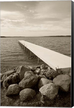 Framed On the Lake 2 Print