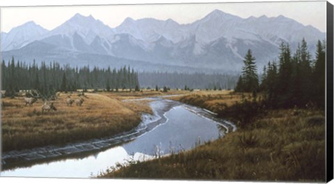 Framed Kootenay Dawn Print