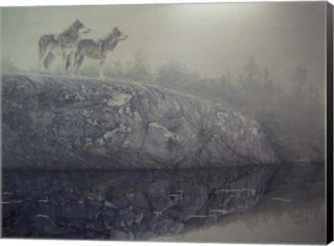 Framed Northern Pond Print
