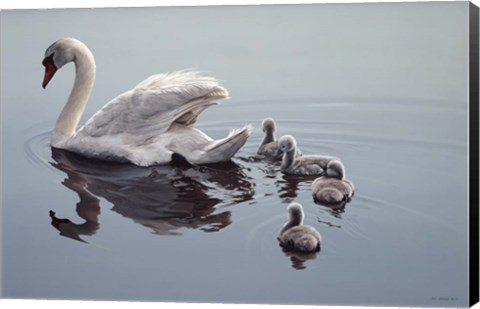 Framed Following Mama Print