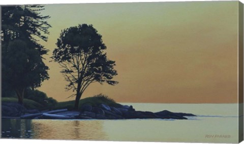 Framed Amber Morning Print