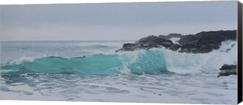 Framed Breaking Wave Print