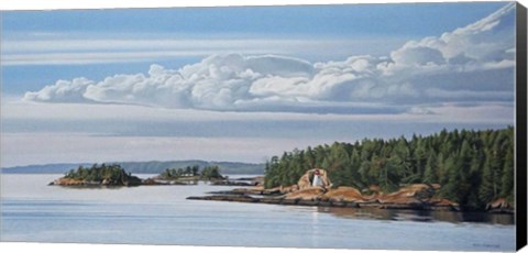 Framed Coastal Lighthouse Print