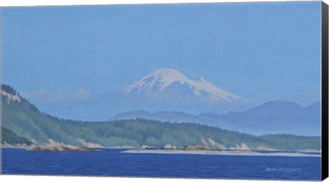 Framed Mt Baker Print