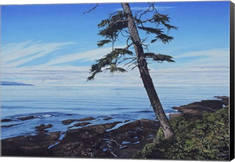 Framed Pacific Shore Print