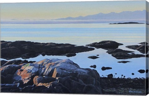 Framed Tidal Pools Print