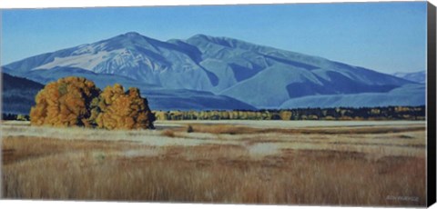 Framed Wycliffe Autumn Print