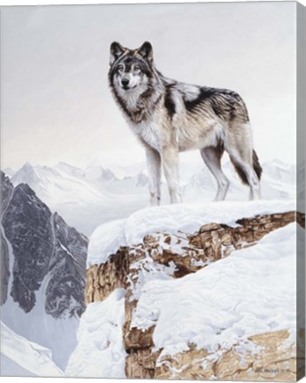 Framed Snow Bound Print