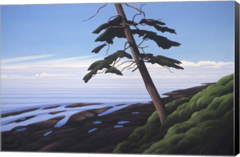 Framed Western Shore Print