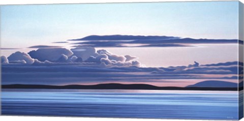 Framed Evening Clouds 2 Print