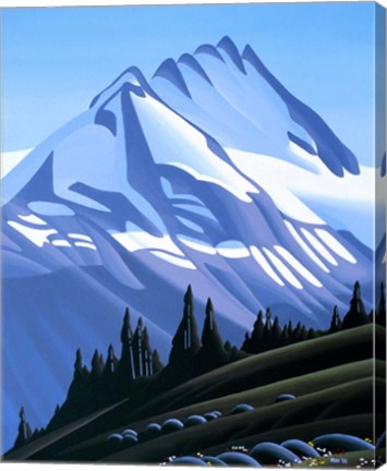 Framed Mountain Print