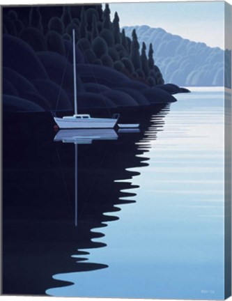 Framed Tranquil Cove Print