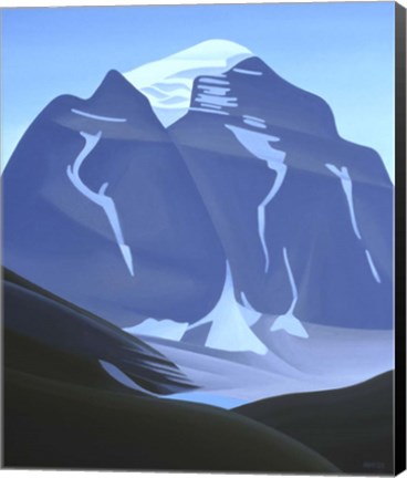 Framed Mt. Temple Print