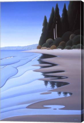Framed Low Tide Print