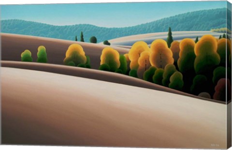 Framed Autumn Aspen Print