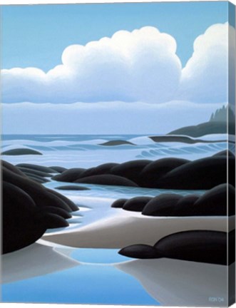 Framed After The Storm Print