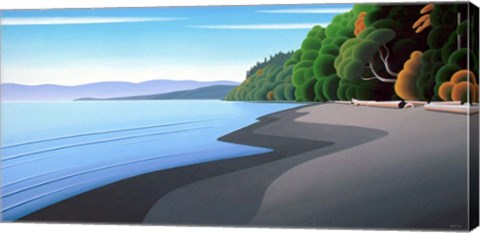 Framed Autumn Coast Print