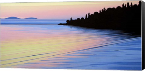 Framed Coastal Dawn Print