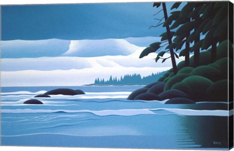 Framed Heavy Skies Print