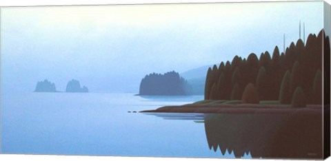 Framed Meares Island Print