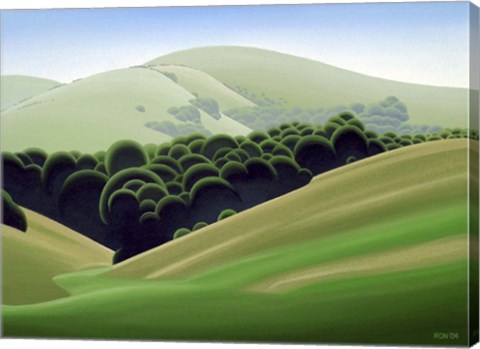 Framed Near Petaluma Print