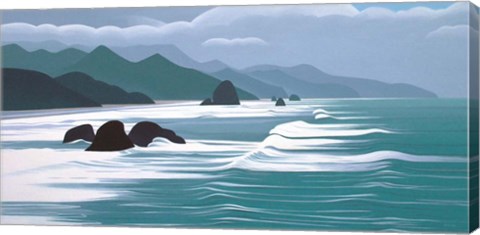 Framed Pacific Coast Print