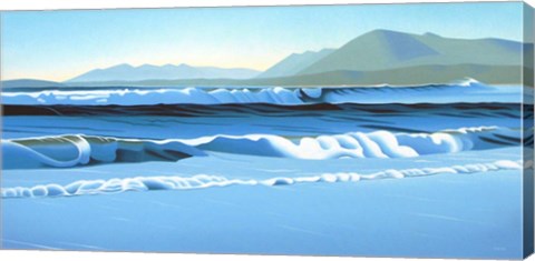 Framed Pacific Surf Print