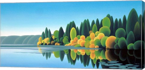 Framed Prospect Lake Print