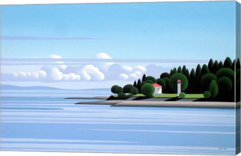 Framed Lighthouse Print