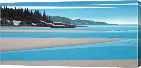 Framed Sandy Shore Print