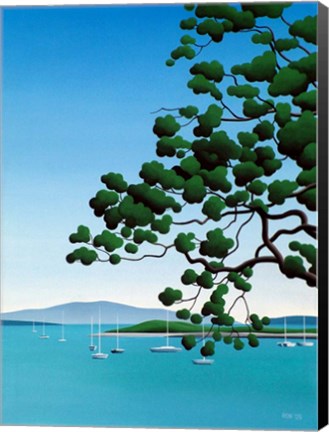 Framed Spreading Oak Print