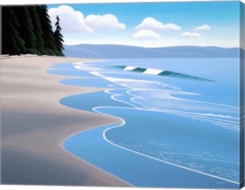 Framed Summer Sand Print
