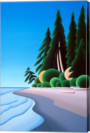 Framed Summer Shore Print