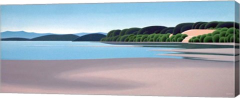 Framed Witty&#39;s Lagoon - Right Print