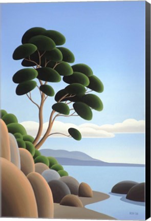 Framed Arbutus Point Print