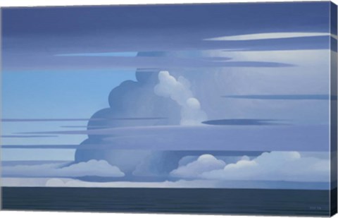 Framed Spring Clouds Print
