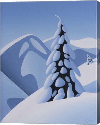 Framed Soft Slope Print
