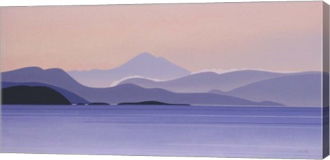 Framed Mount Baker - Predawn Print