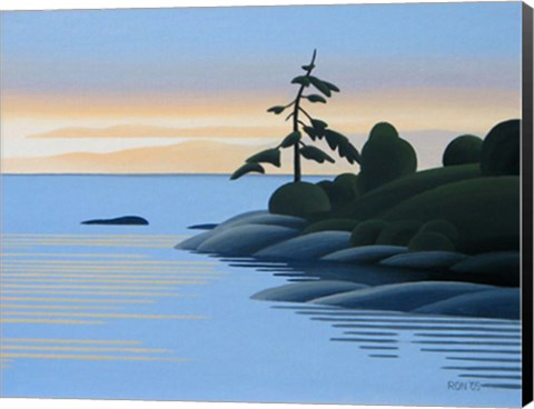 Framed Gonzales Bay Print