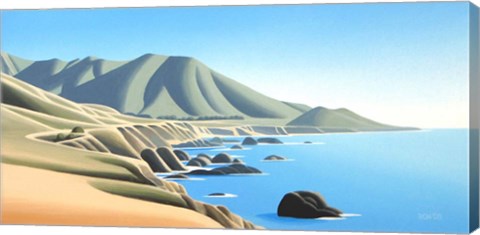 Framed California Coast Print