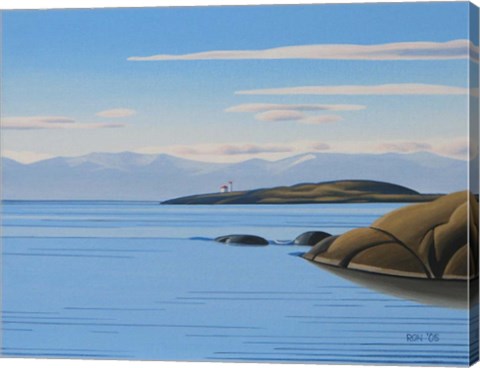 Framed Trial Islands Print
