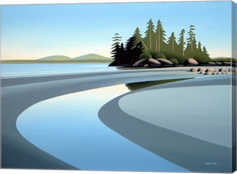 Framed Tidal Pool Print