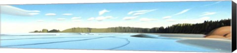 Framed Wickaninnish Bay Print